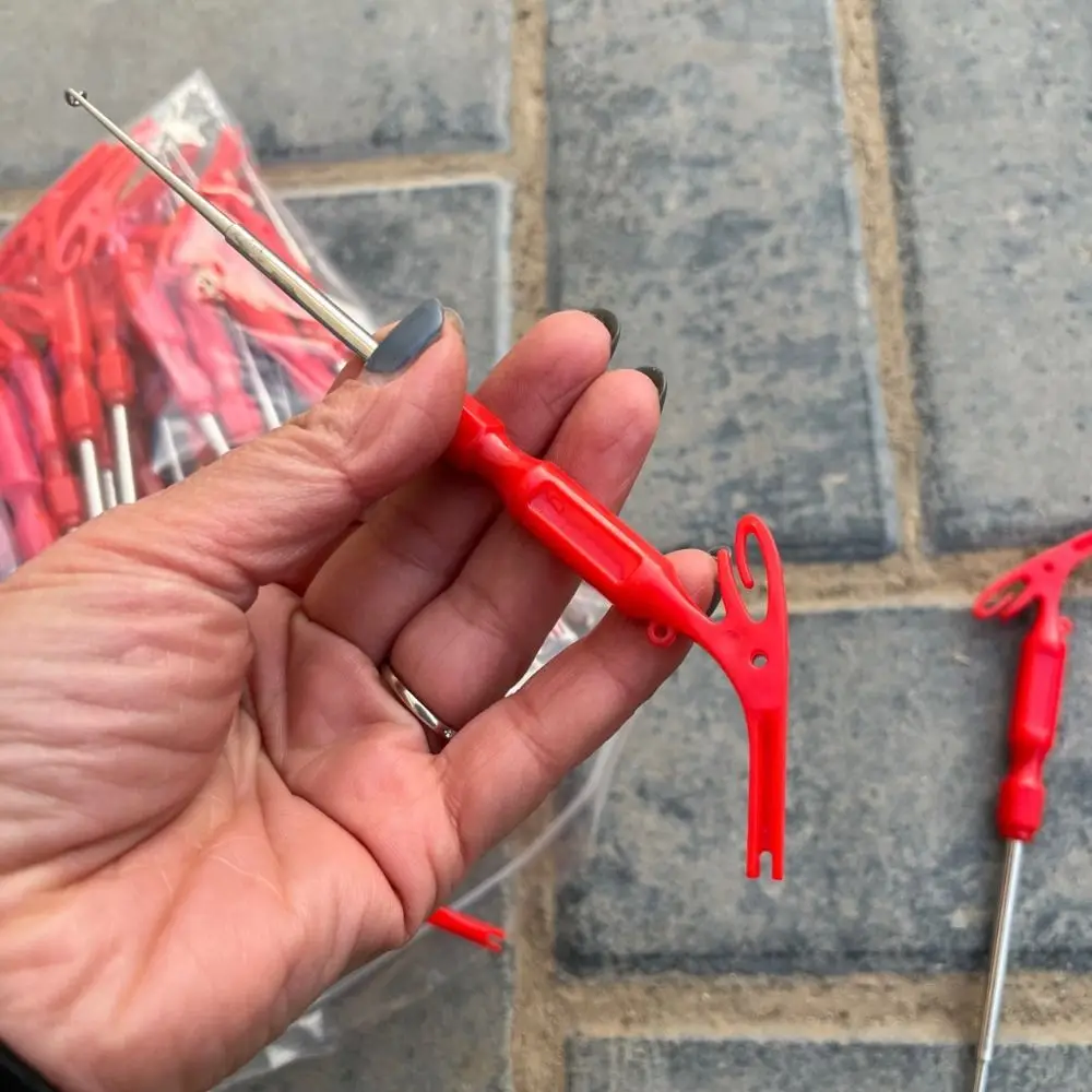 Tying Loop Knot Tyer Tool Nail Knot Tools Fishing Extractor Fishihing Hook Remover Security Extractor Fly Nail Knot Tying Tools