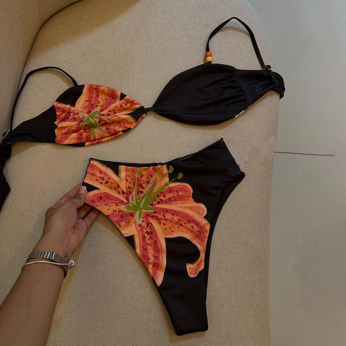 

High Waist Bikinis 2026 Sexy Women Swimsuit Swimwear Female Floral Bikini Set Biquini Bathing Suit Swimming Suit Beachwear