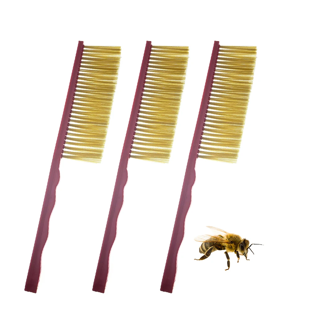 Wholesale 20PCS Plastic Beekeepers Broom Sweeper Broom Drive Brush Away Honeycombs Collecting Beekeeping Tools Supplies