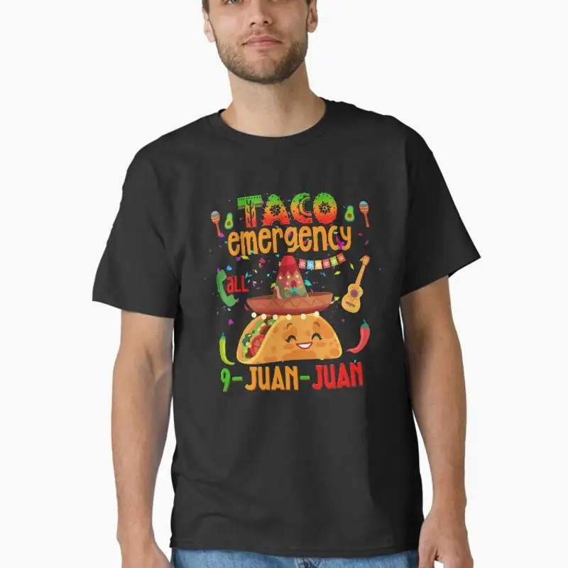 Taco Emergency Call 9 Juan Juan Funny Cinco De Mayo Fiesta Classic T-Shirt
