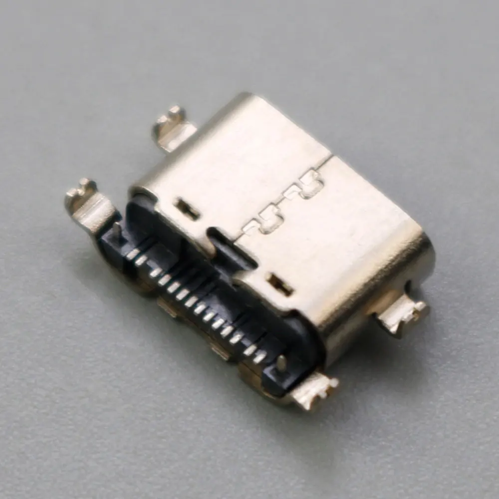 1-10Pcs Micro USB 3.1 Type C Connector For ZTE W2016 C2016 Mobile phone charging port 14 Pin Female SMT Tab jack Version Socket image 4