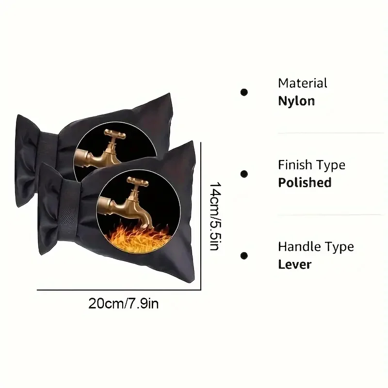 1Pc Winter Outdoor Faucet Cover, Waterproof Garden Faucet Antifreeze Protective Socks, Reusable Faucet Protective Cover