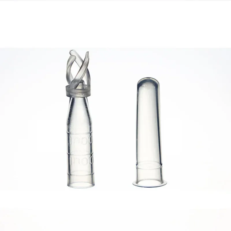 DXY Plastic/Glass Liquid Phase Tube Chromatographic Injection Bottle  Insertion Tube Chrom Atography Bottle Sleeve