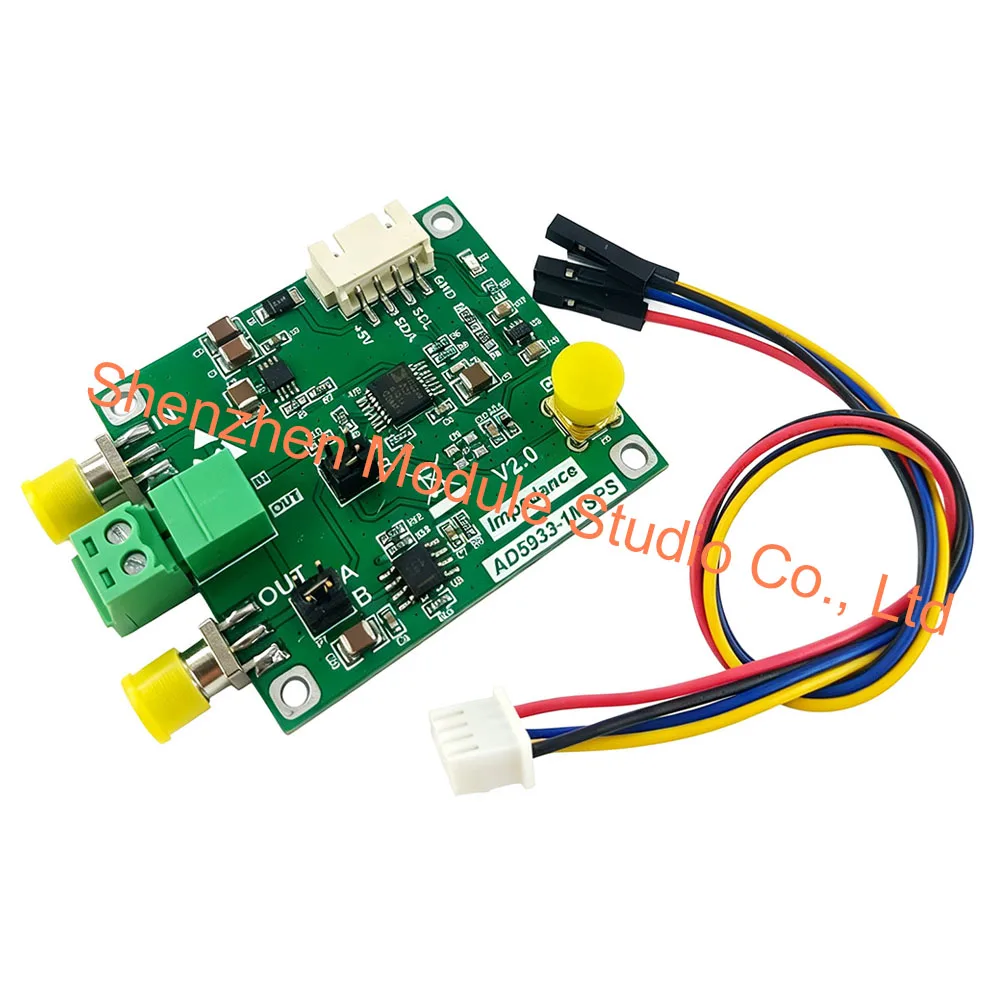 High Precision AD5933 Impedance Converter & Network Analyzer Module, 1MSPS Sampling, 12-Bit Resolution