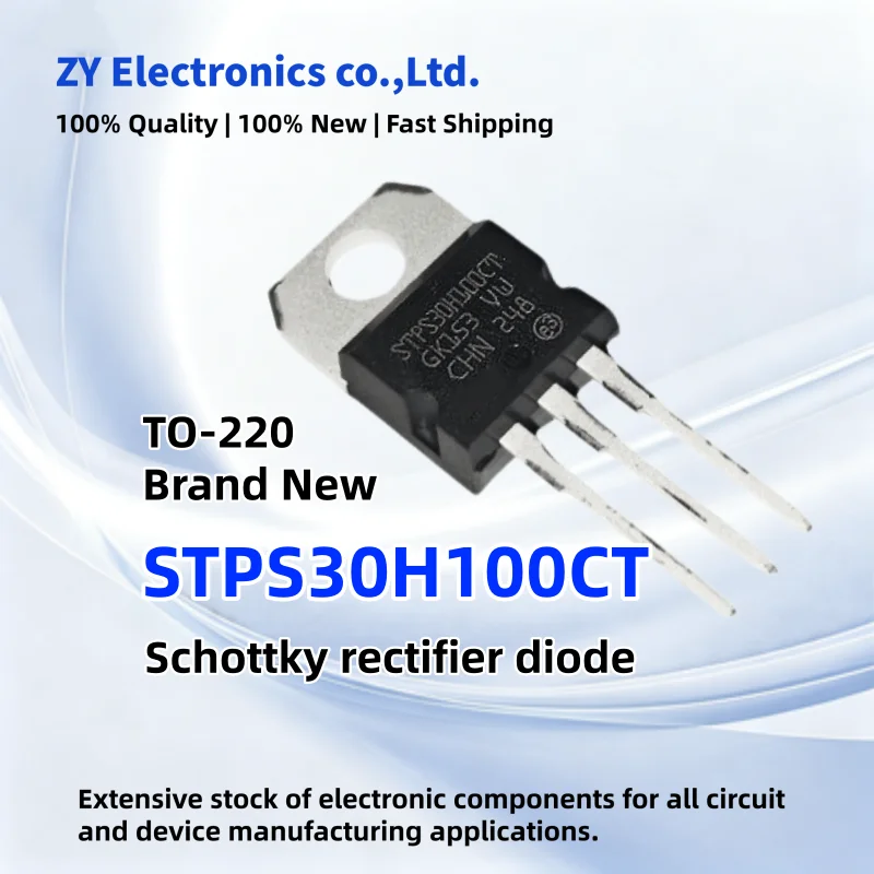 10-30PCS STPS30H100CT STPS 30H100CT TO-220 Schottky rectifier diode High-quality Brand New