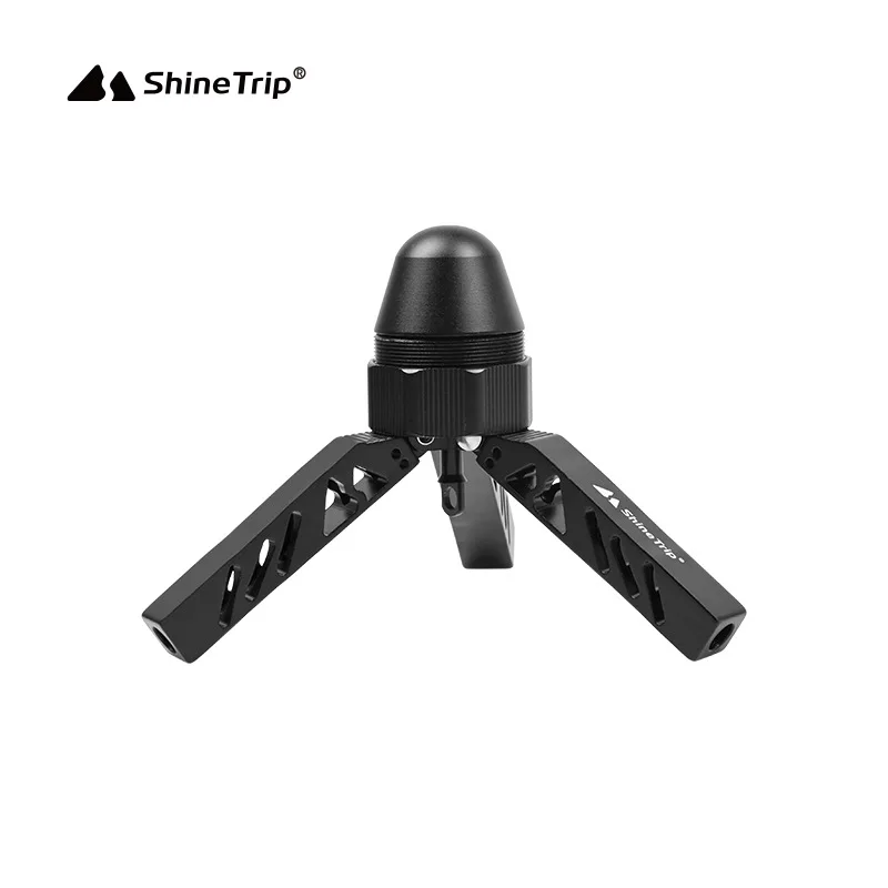 

ShineTrip Outdoor Pyramid Tent Support Tripod Aluminum Alloy Canopy Pole Top Pin A-shaped Tent Camping Accessories