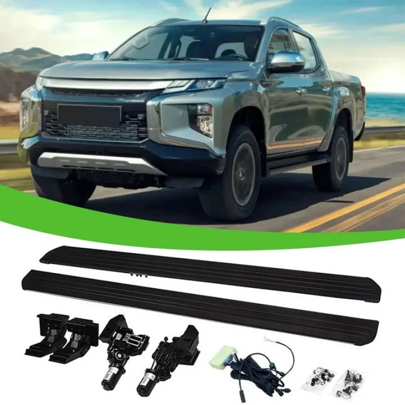 

Factory Direct Automatic Power Retractable Running Boards for Triton 2021-2025 L200