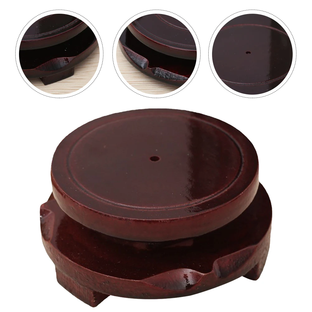 

Rotating Base Ornament Round Shelf Stand Chinese Style Display Pedestal Mannequin Stands Rotatable