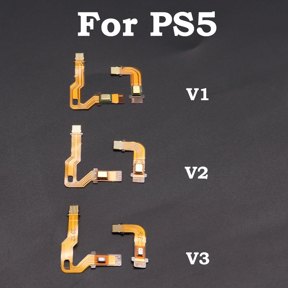 Cabo flexível de fita de microfone esquerdo e direito, substituição de cabo de microfone interno para controlador ps5 dualsense v1 v2 v3 BDM-020 1.0 2.0 3.0