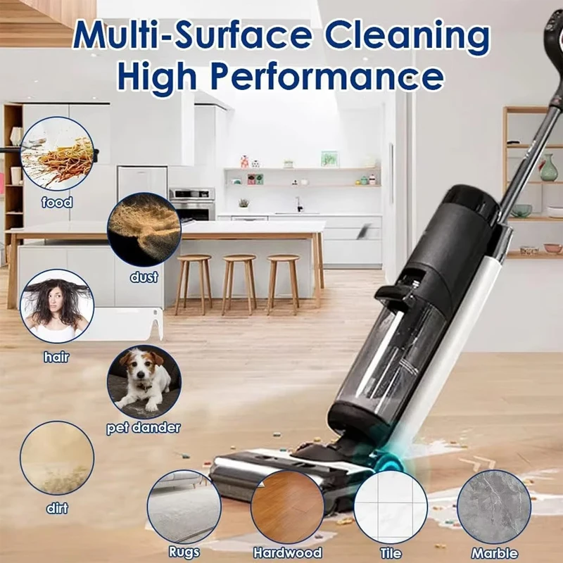 For Tineco FLOOR ONE S7 PRO Spare Soft Roller Brush HEPA Filter Cordless Vacuum Cleaner Accessories Parts Kit