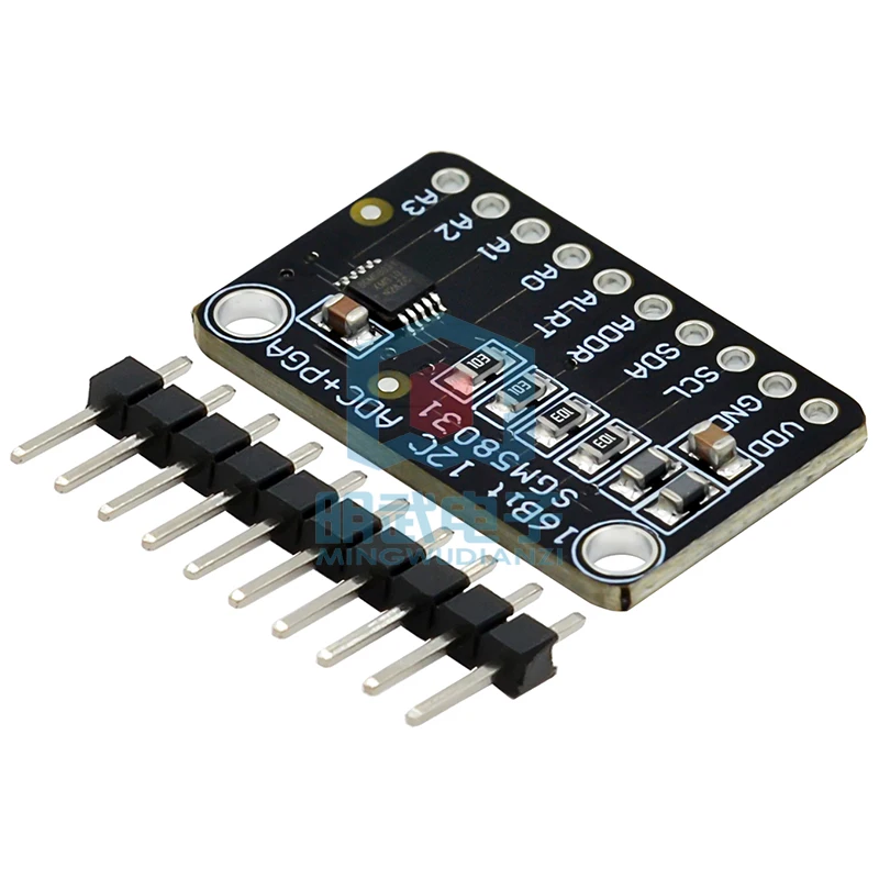 

SGM58031 development board module 16-bit high-precision 4-channel analog-to-digital ADC data acquisition converter