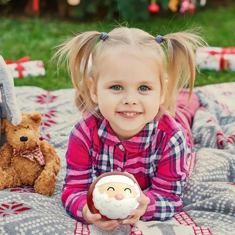 Balle à Presser Portable pour Enfant et Adulte, Interrupteur Jouet à Presser, pour Noël
