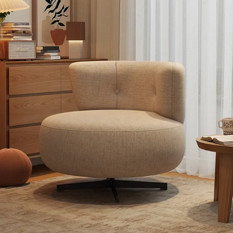 

Rotating Trending Chairs Sponge Ergonomic Modern Bakrest Chairs Floor Leisure Cadeiras De Sala De Estar Nordic Furniture