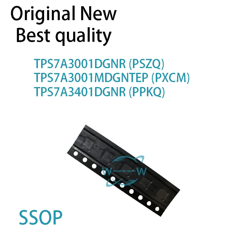 (5 PCS)NEW TPS7A3001DGNR PSZQ TPS7A3001MDGNTEP PXCM TPS7A3401DGNR PPKQ TPS7A3001 TPS7A3001M TPS7A3401 SSOP IC CHIP