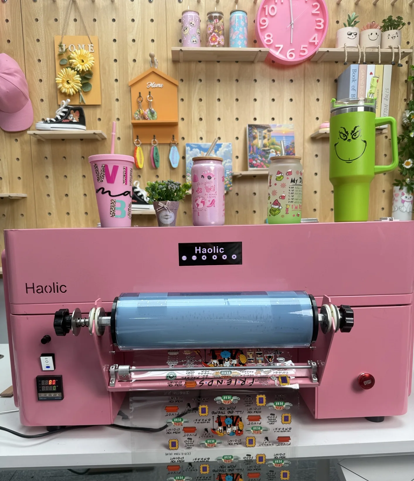 2026 Compact UV DTF Printer 13'' | Integrated Lamination & Cutting | High Precision | Fast USA Delivery