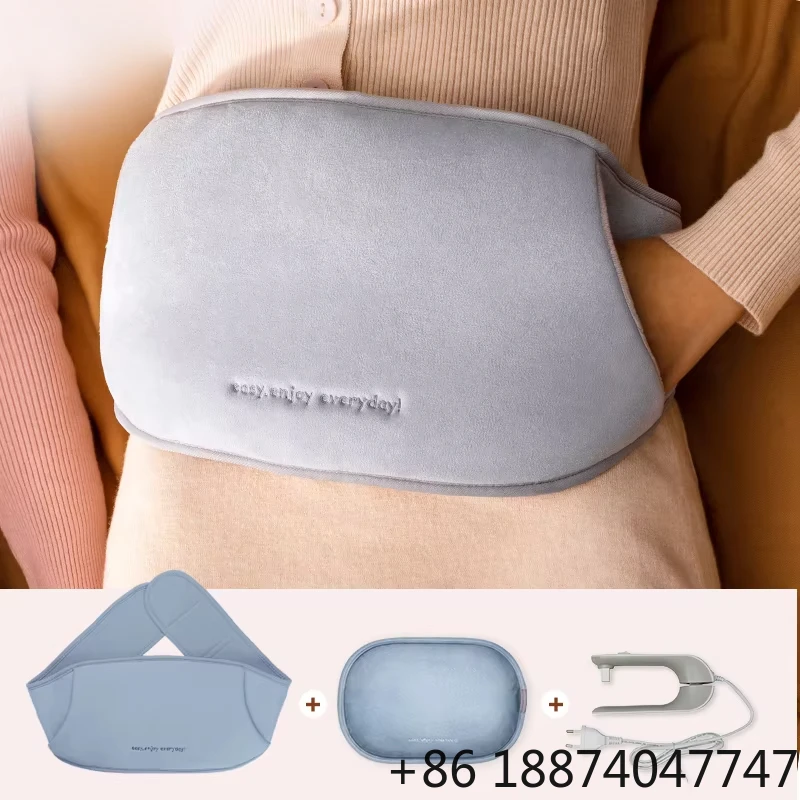 

Ce Healthecare Printed in Hot Water Warmer Bag Rechargeable Heating Pads Bag Hot Water Bottle Cover Waist Belt