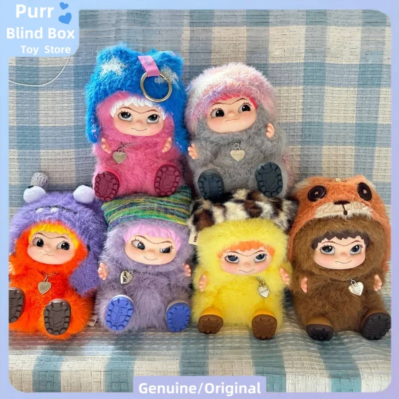 

Original Wakuku V1 Fuzzy Trendy Fun Party Series Blind Box Vinyl Plush Pendant Doll Cute Toy Mystery Box Popular Birthday Gift