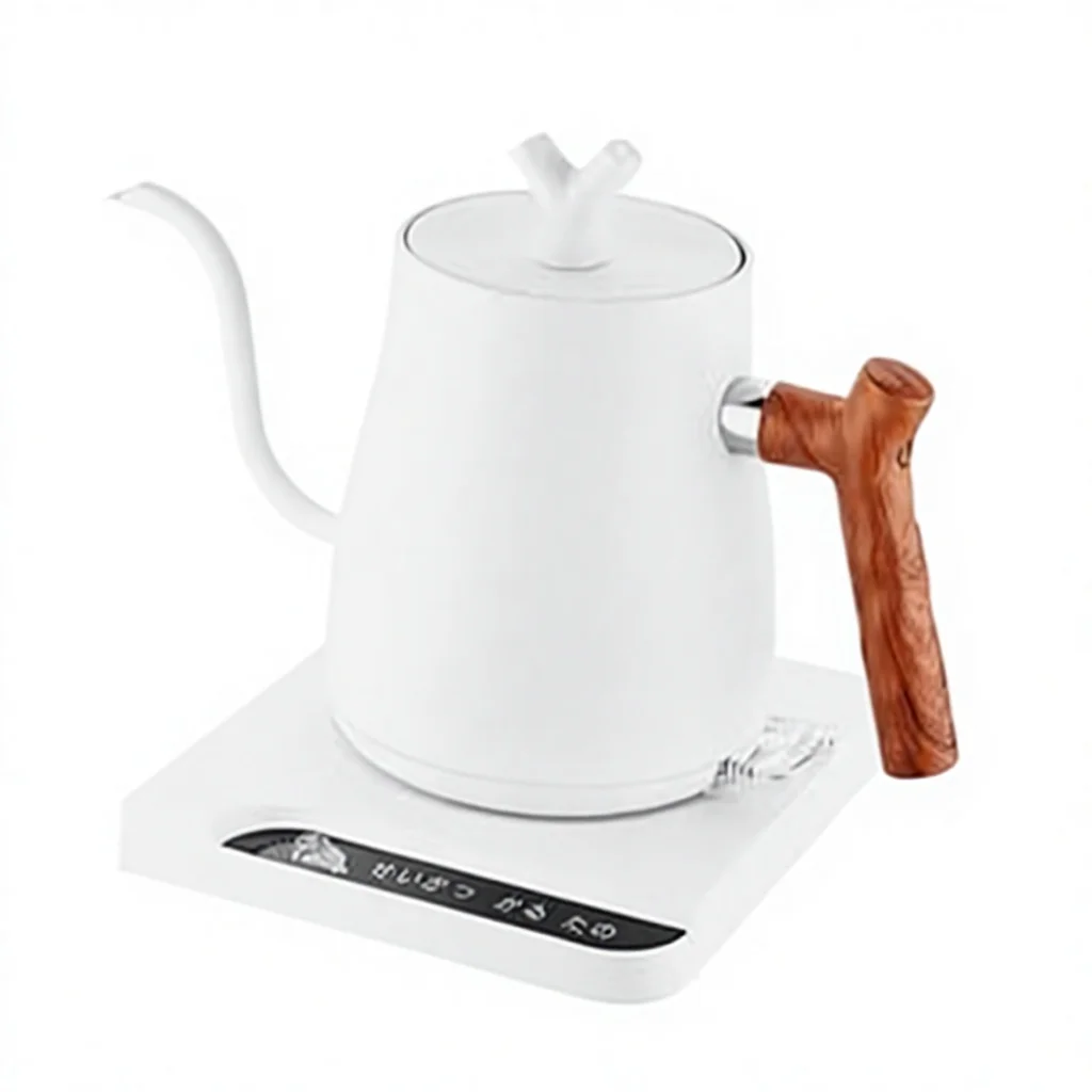 Intelligent Constant Temperature Stainless Steel Electric Kettle American Gooseneck Multi-Temperature Control PVC