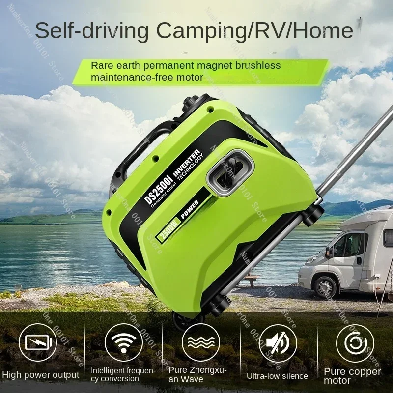 Mute Generator Portable 220V Home Room Car Outdoor Small 2000 Or 3000W 4kW