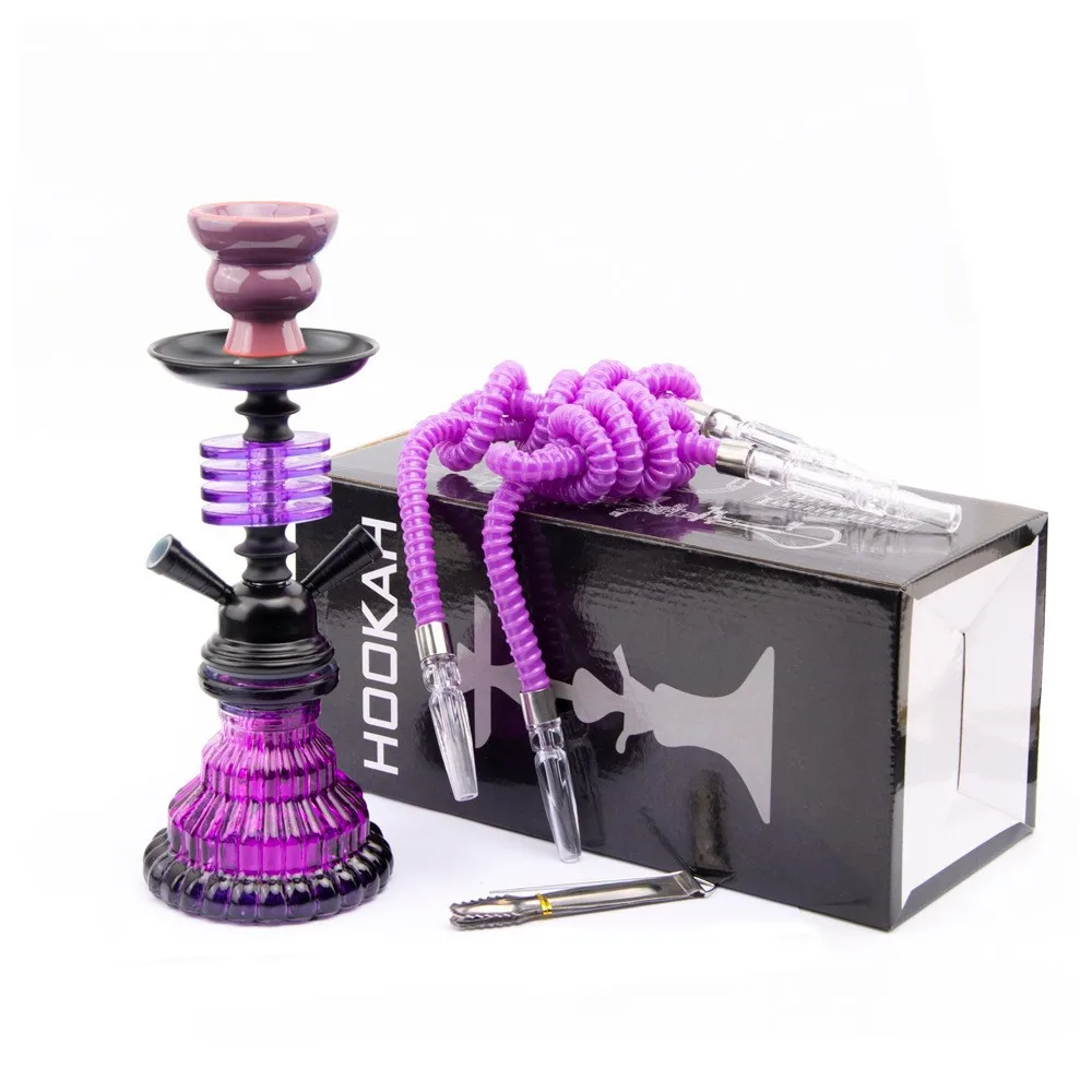 

Small Acrylic Shisha Hookah Double Pipes Smoking Shisha Set Hookah Bag Hookah Kettle Accessories Complete Set