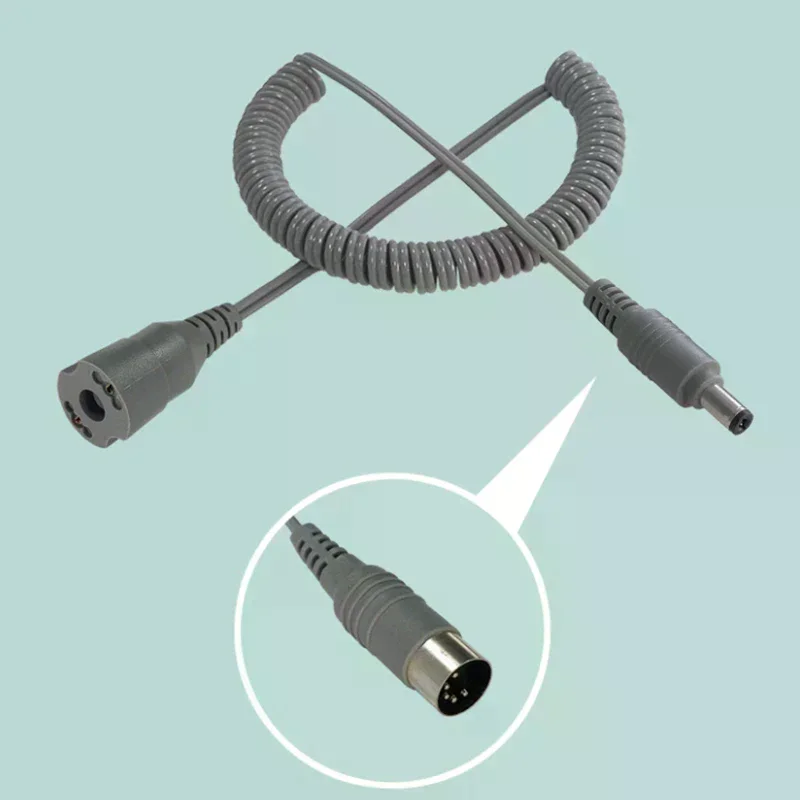 1Pcs Nail Handpiece Power Cable Electric Spring Wire For Strong H6 W-168 202B Manicure Machine Drill Accessories