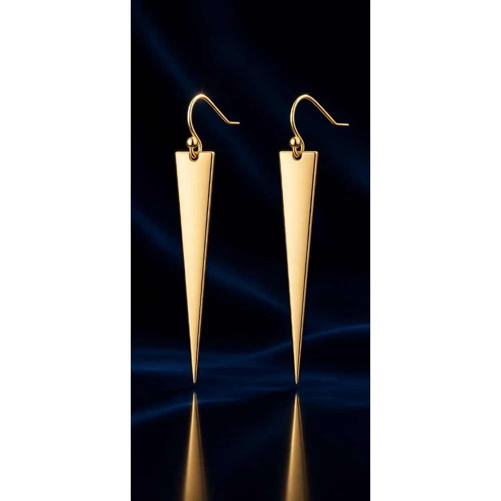 

Позолоченные серьги-кольца 18K из золота, массивные, простые, толстые, для женщин, элегантные, минималистичные украшения