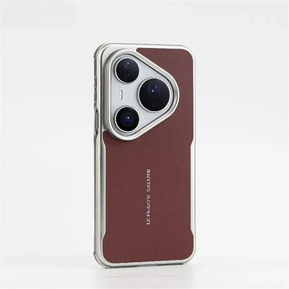 Für Huawei Pura 80 70 Ultra Pro Fall Harte PU Leder Magnetische Drahtlose Lade Zurück Abdeckung Fall Für Huawei Pura 80 70 pro Shell