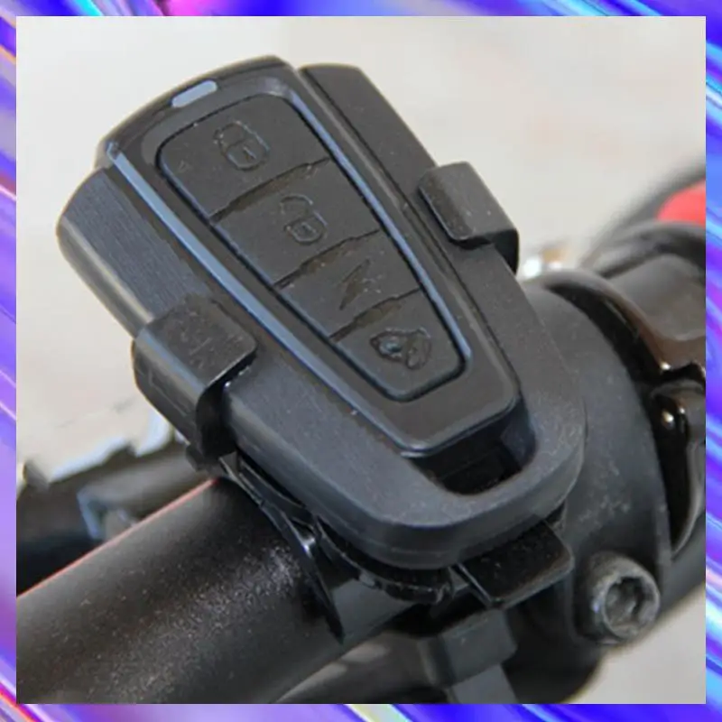 

A24U Wireless Bicycle Alarm With Brake Light 115Db Waterproof Motorcycle Alarm Remote Control Anti-Theft Bike Detector Alarm