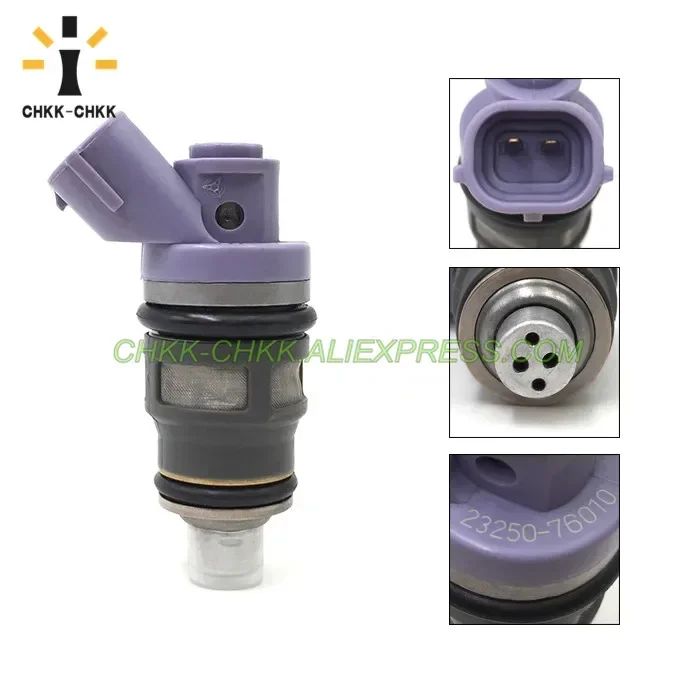 CHKK-CHKK 4x 2325076010 23209-79045 Fuel Injector for TOYOTA Previa 2.4L 2TZ-FE 23209-76010 Nozzle
