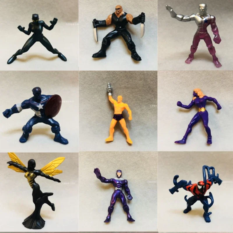 Heroeses Thevengers Miniature Dolls Action Figures Animation Image Model Toy Toys Boys Gifts