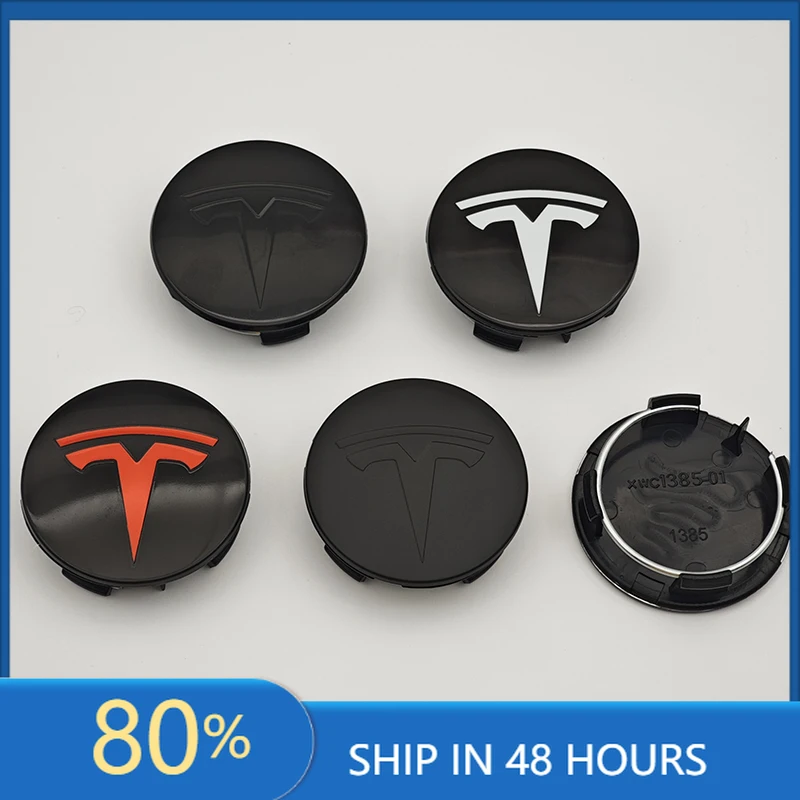 

Автомобильные наклейки 4 шт. 56 мм ABS Tesla Model 3 Model Y Оригинальные крышки Колпаки ступиц Колпаки центра колес для Tesla Model Y X S Auto Accessori