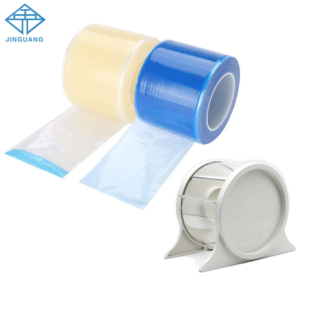 

1200 Sheets Barrier Film Roll Thick Disposable Protective PE Film Barrier Tape for Against Infections Dental Tattoo