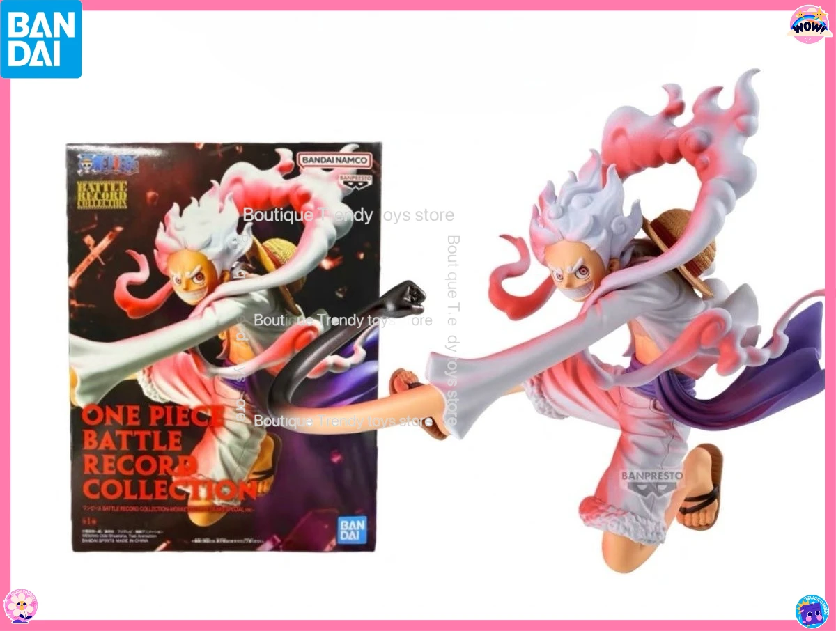 

Bandai Original BANPRESTO Anime ONE PIECE Luffy BATTLE RECORD GEAR5 SPECIAL PVC Action Figure Collectible Model Toy Gifts