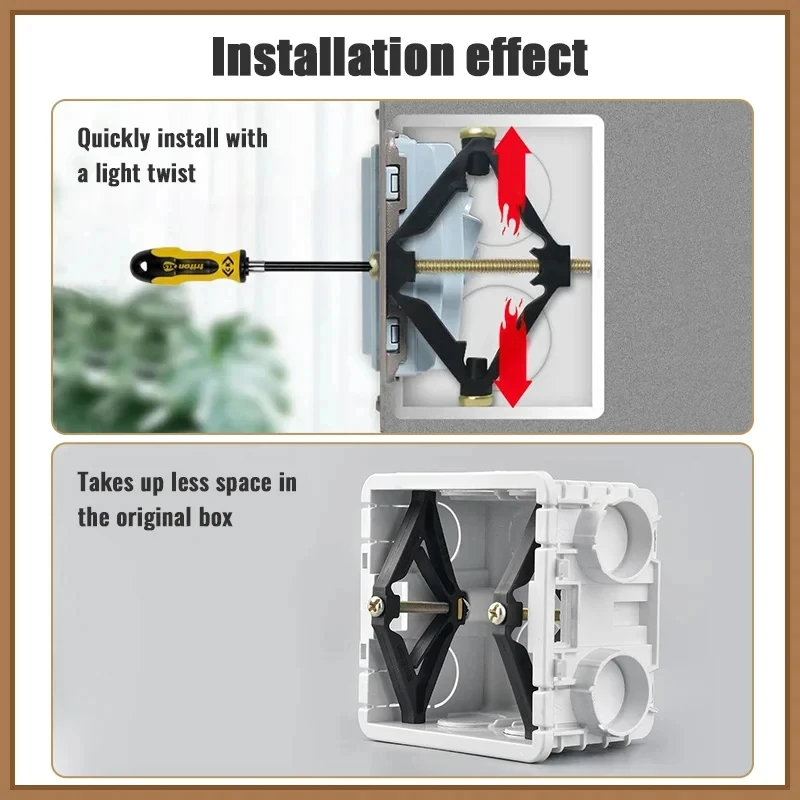 Old Socket Switch Cassette Repair Tool Cartridges repair tool Socket box repair fixed support Box switch maintenance support rod