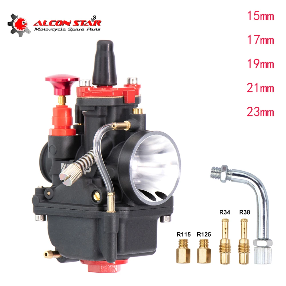 

Alconstar PWK 15mm 17mm 19mm 21mm 23mm carburetor carb 2T engine motorcycle scooter UTV ATV Dirt Bike small displacement engine