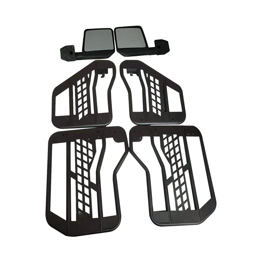 

4pcs/set Lantsun JL1078 Steel Half Door For Jeep For Wrangler JL 4 Door For Gladiators JT