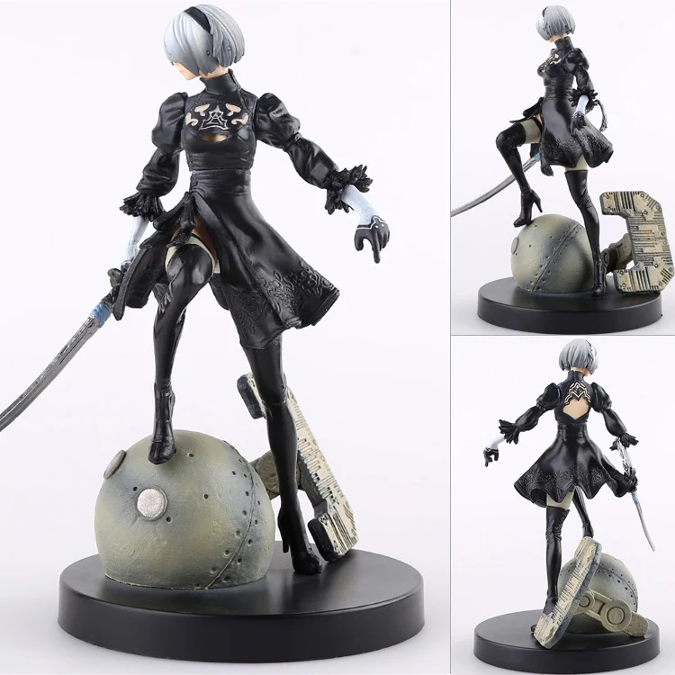 Neir 2B Mechanical Life Form Collectible Model Anime Game Figure Static Display PVC Series Available for Fans And Collectors