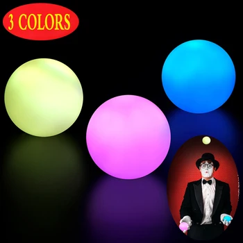 3 STKS/SET LED Jongleren ballen Games Russische Ballen Circus Speelgoed Voor club batterij oplaadbare Kleurrijke bal