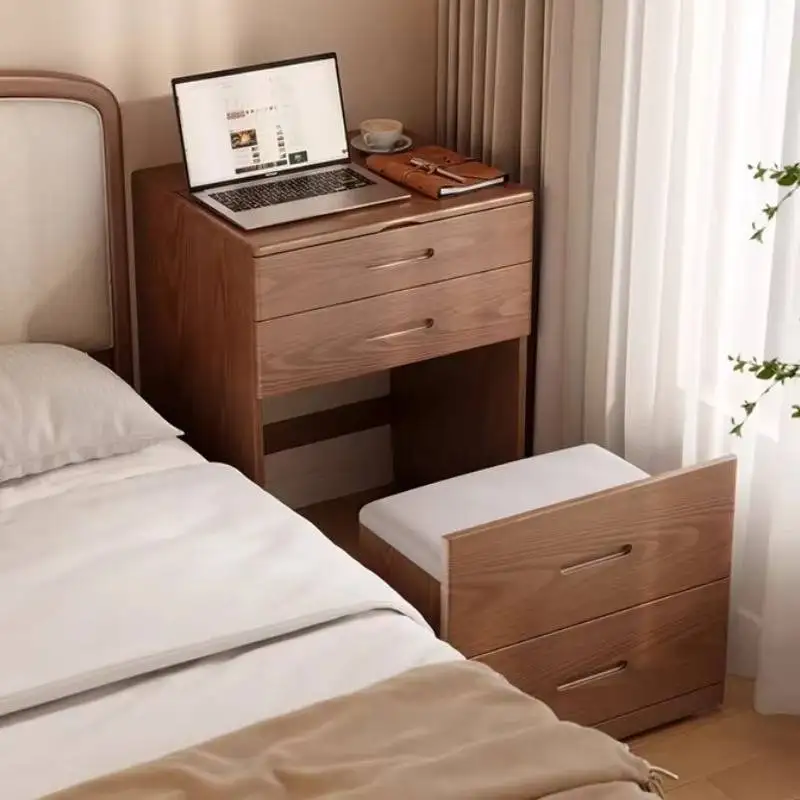 Деревянный туалетный столик для хранения, табурет, скандинавский современный европейский органайзер, комод для спальни, гостиной, мебель для спальни Penteadeira