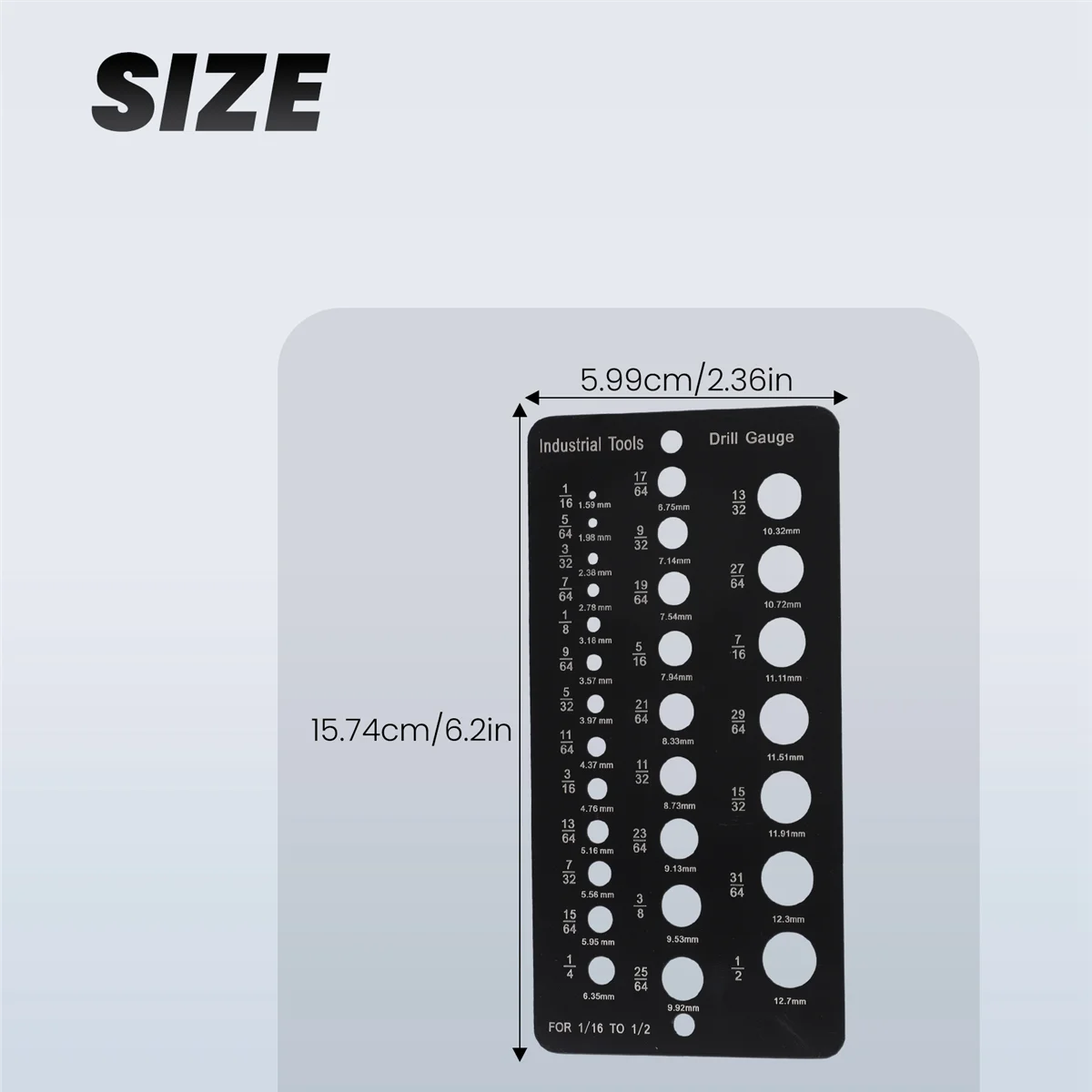 Abfw Drill Bit Gaug…