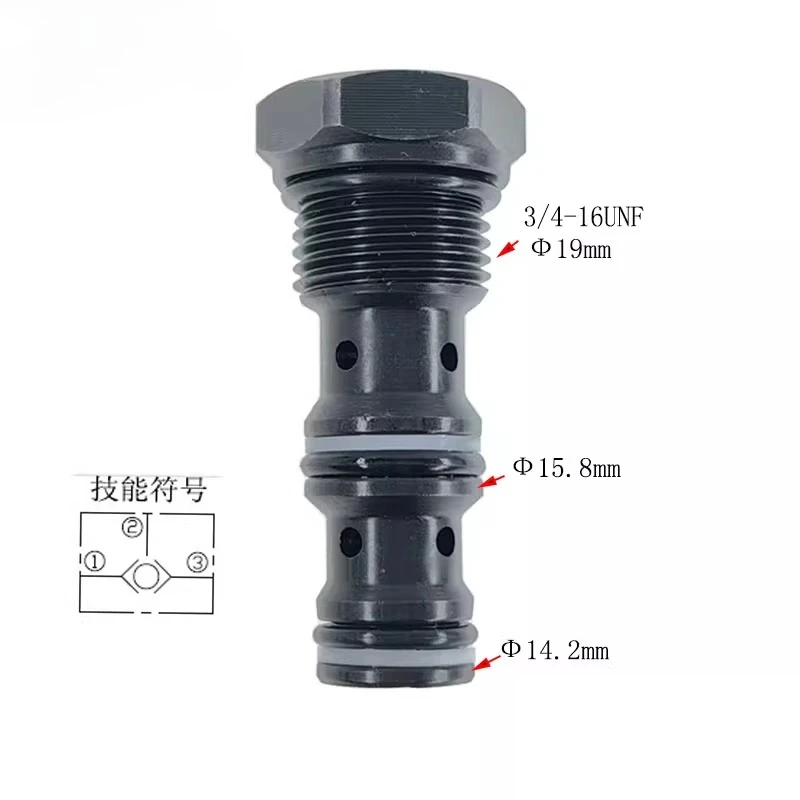 

Injection Molding Machine Accessories Hydraulic Valve XHSF08-00 LS08-30