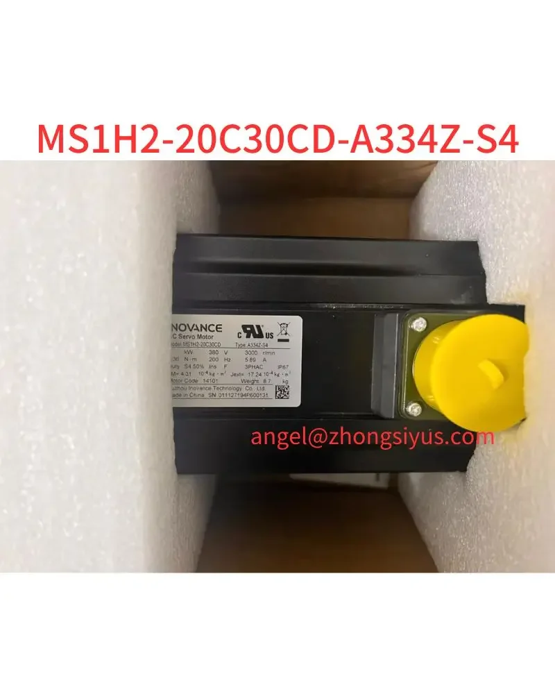 

New MS1H2-20C30CD-A334Z-S4,2KW motor