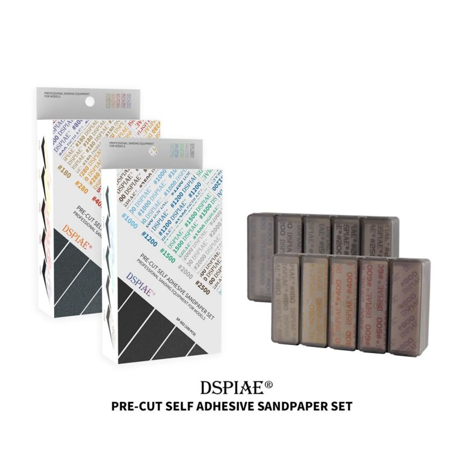 

DSPIAE SP-S Pre-cut Self Adhesive Sandpaper Set