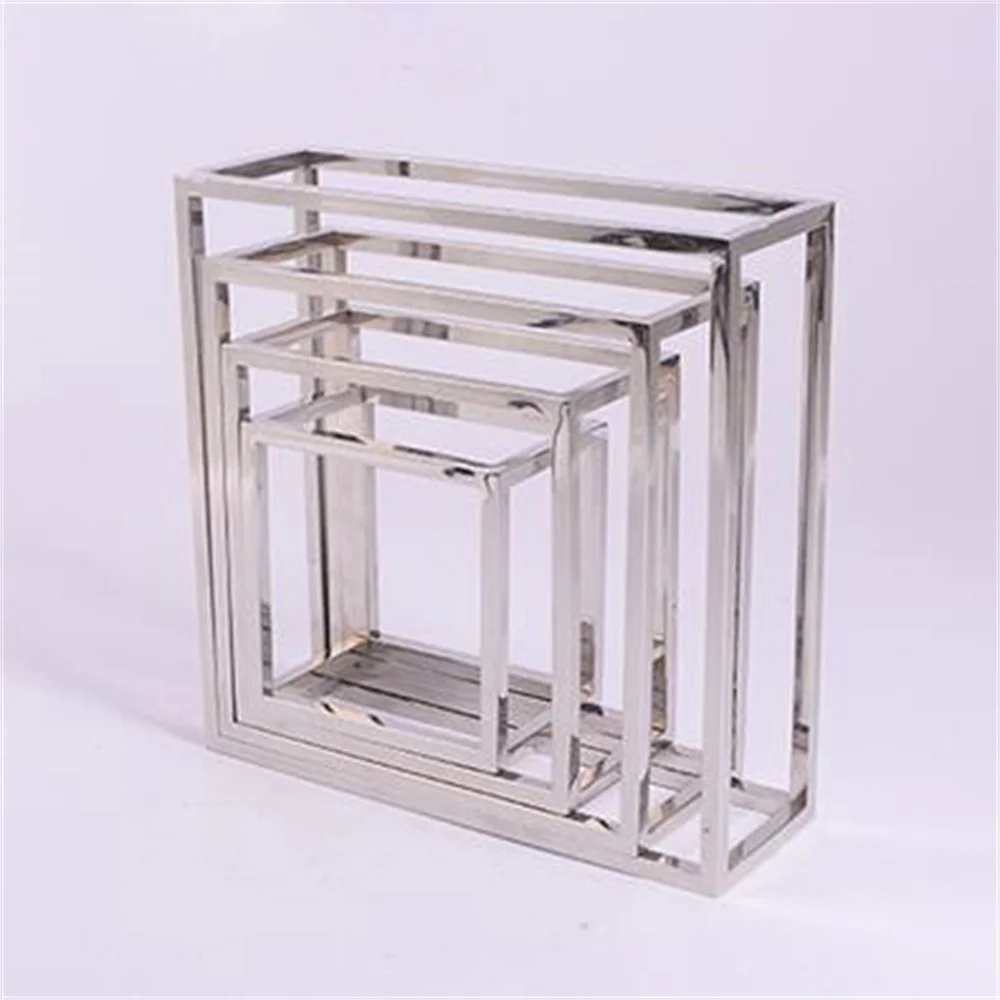 

New Stainless Steel Clothing Store Scarf Display Rack Shoes Display Metal Shoes Frame Pallet Jewelry Display Stand Necktie Rack