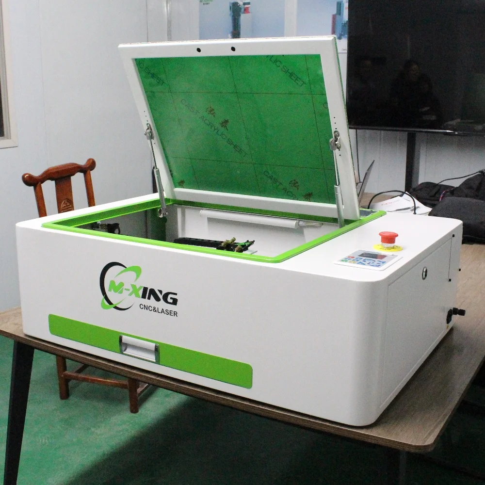 

M-xing 3050 Small Desktop Cutter Engraver CO2 Engraving Cutting Machine for Non-metal Home Use