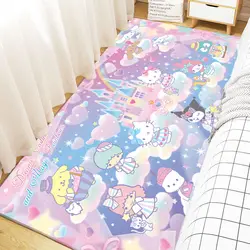 Grand tapis de dessin animé Sanurgente pour enfants, Hello Kitty, Melody Cinnamoroll Lounge Lea Pochacco, chambre à coucher, chevet lea, décor de chambre de filles