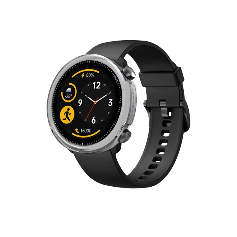 حافظة حماية إطار حماية للشاشة من الكمبيوتر الشخصي غطاء حماية لهاتف ميبرو A1 ساعة ذكية غلاف حماية من الصدمات