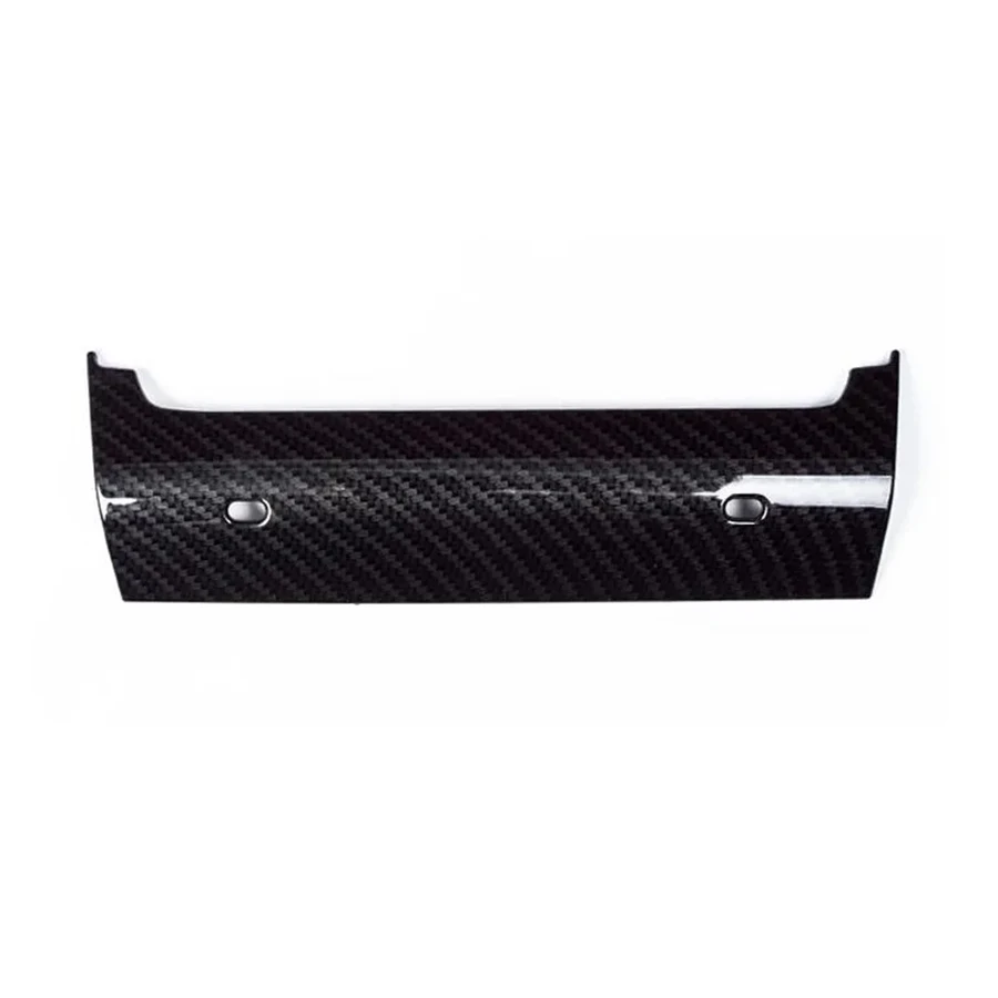 YAQUICKA For Mazda 6 Atenza 2017 2018 Carbon Fiber Style Car Interior Front Console CD Panel Cover Trim Sticker Mouldings ABS