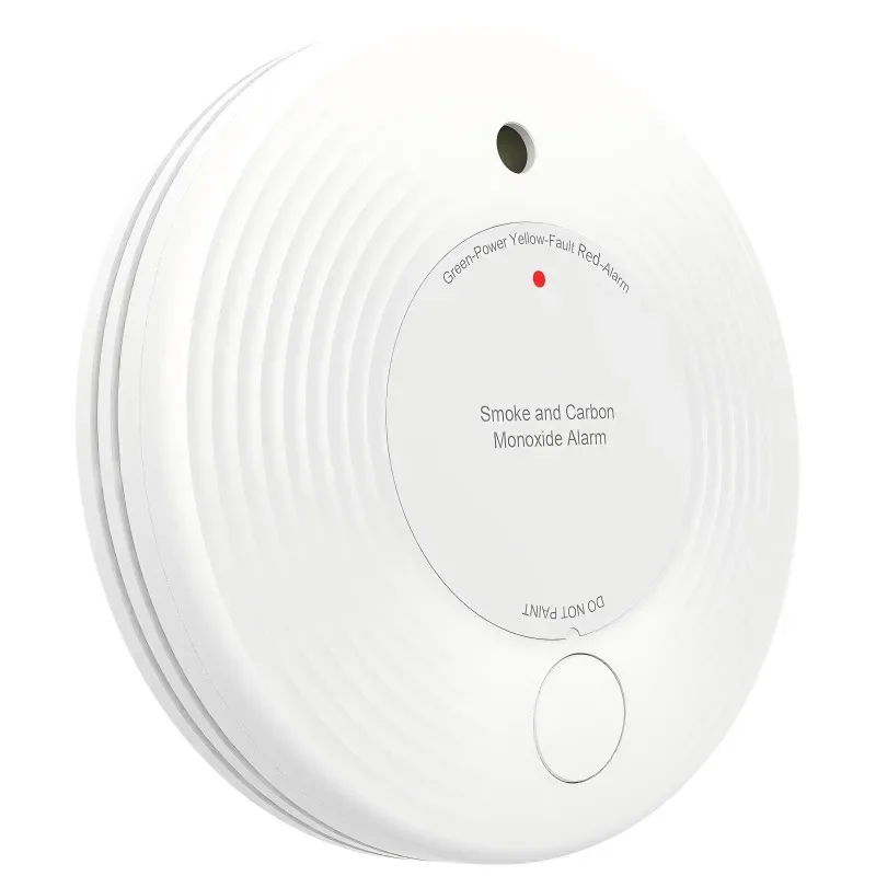 

2 IN 1 Function Kitchen Room CO & Smoke Detector Sensor Fire Sound Alarm Carbon Monoxide Alert Carbon