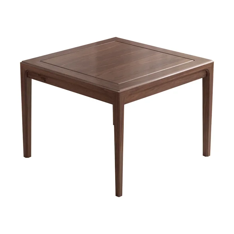 New Chinese style, solid wood square table, eight immortals table, square small tea table, with drawers